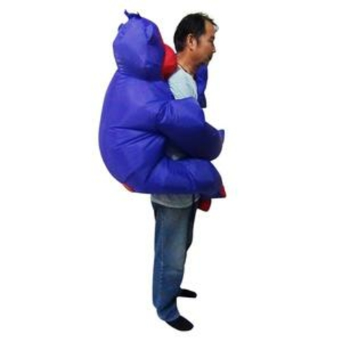 Gorilla Fancy Dress Inflatable Suit -Fan Operated Costume