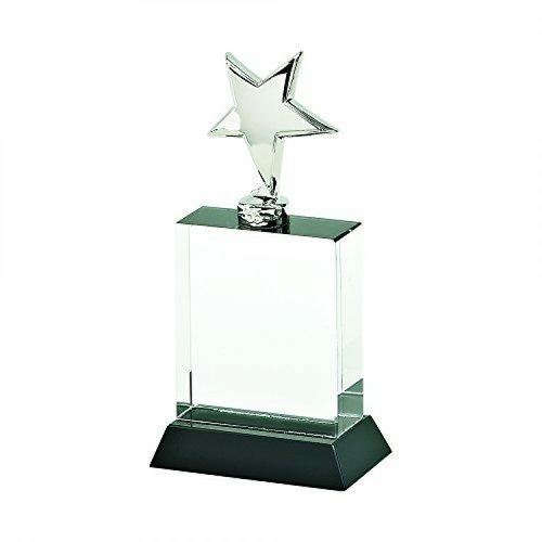 Creative Gifts International 004215 5.75 in. Metal Star Trophy with Op