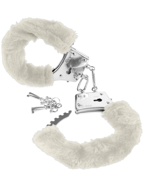 Fetish Fantasy Series Beginner's Furry Cuffs - White