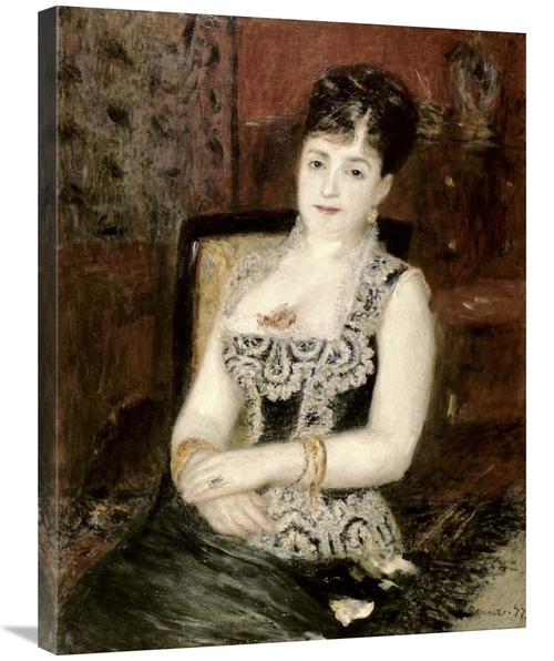 Global Gallery GCS-279685-30-142 30 in. Portrait of a Woman Art Print 