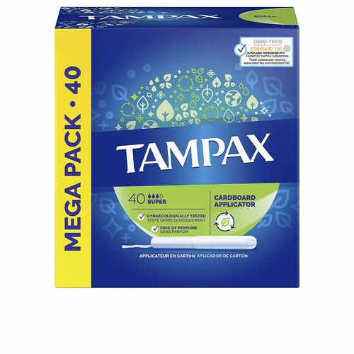 Super Tampons Tampax (40 uds)