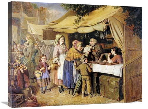 Global Gallery GCS-266724-30-142 30 in. The Village Fair Art Print - M