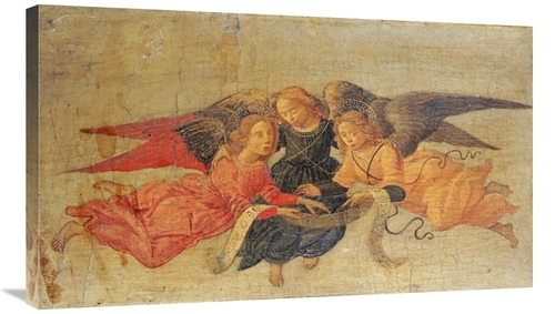 Global Gallery GCS-266217-36-142 36 in. Three Angels Art Print - Barto