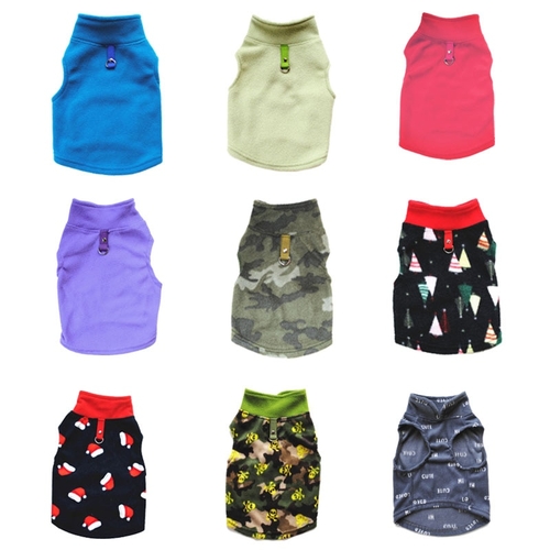 Soft Fleece Dog Clothes Winter Dog Coat For Small