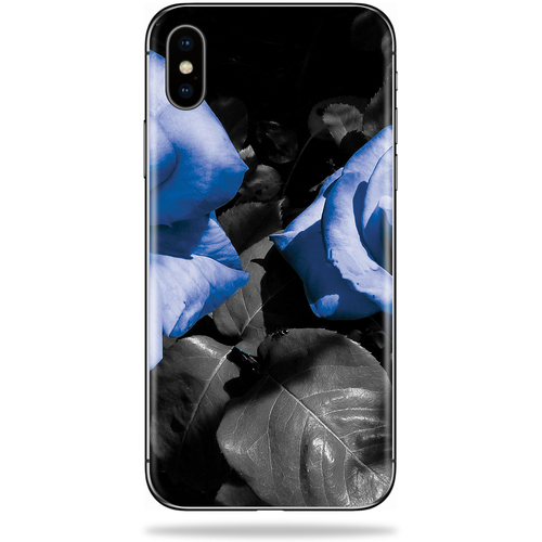 MightySkins APIPHX-Blue Roses Skin for Apple iPhone X - Blue Roses