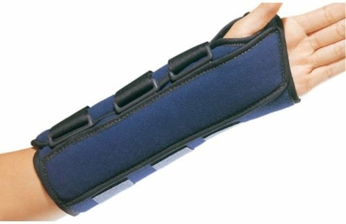 Wrist and Forearm Splint. Ergonomically Designed Left Wrist Splint