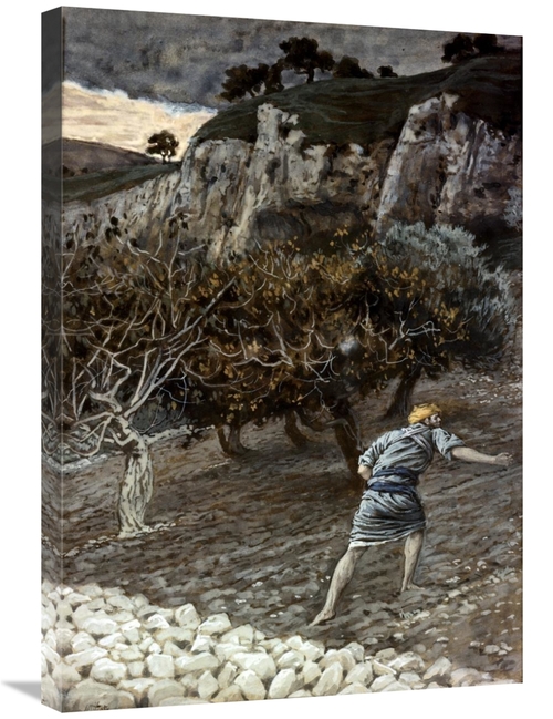 Global Gallery GCS-280301-30-142 30 in. Enemy Sowing Tares Art Print -