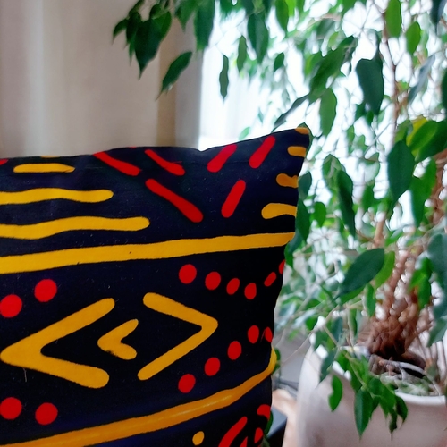 African Print Cushion Cover | 100% Cotton | Kente Print | Ankara