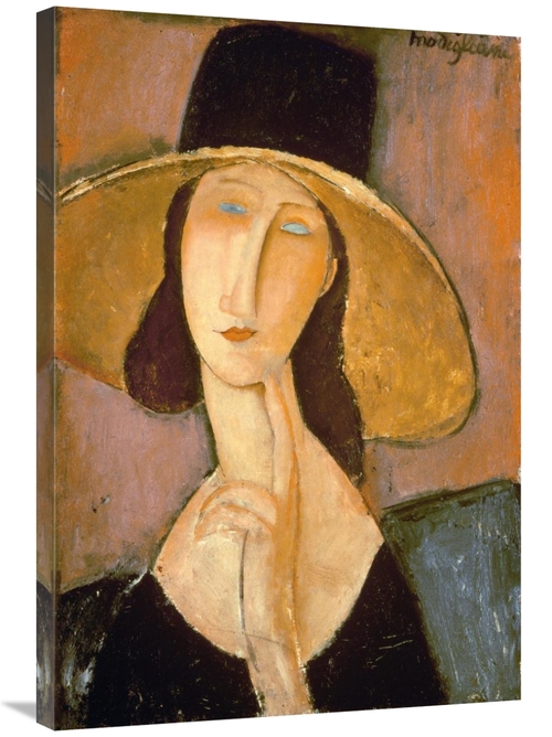 Global Gallery GCS-266895-36-142 36 in. Head of a Woman Art Print - Am