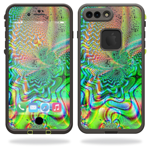 MightySkins LIFIP7PL-Psychedelic Skin for Lifeproof iPhone 7 Plus - Ps