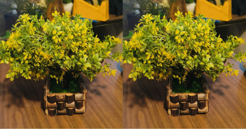 Artificial Green Wild Eucalyptus Plant with Wooden Pot  Pack of 2