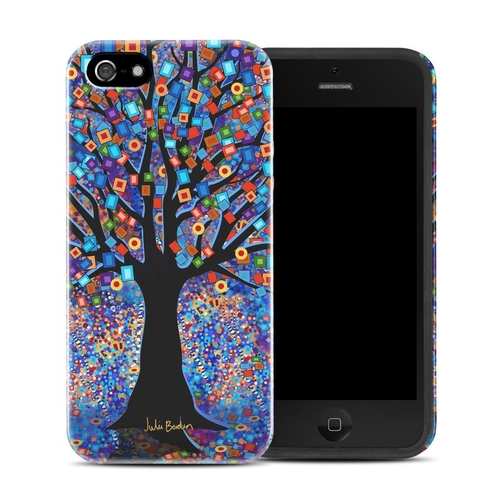 Juleez AIP5HC-TREECARN Apple iPhone 5 Hybrid Case - Tree Carnival