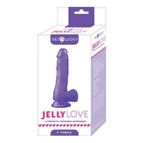 Get Lucky 7-Inch Jelly Dong - Purple