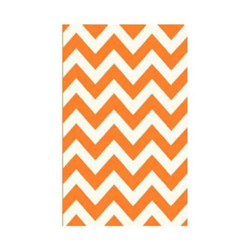 Botticelli Chev Large Orange Rug