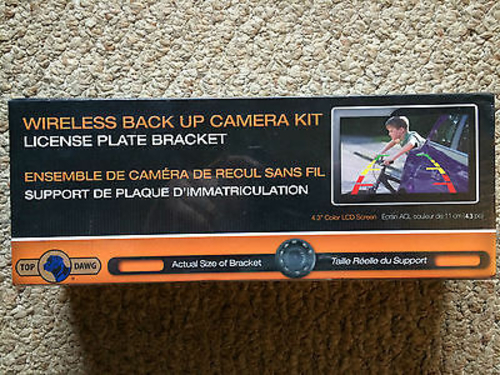 Top Dawg MS435LPWA Wireless License Plate Camera