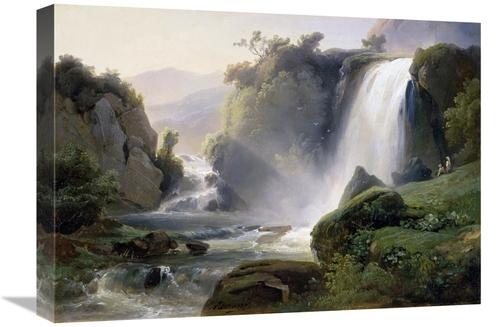 Global Gallery GCS-279611-22-142 22 in. Tivoli Waterfall Art Print - J