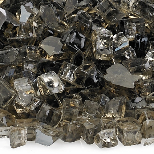 American Fireglass AFF-BRZRF-10 0.25 in. Bronze Reflective Fire Glass 