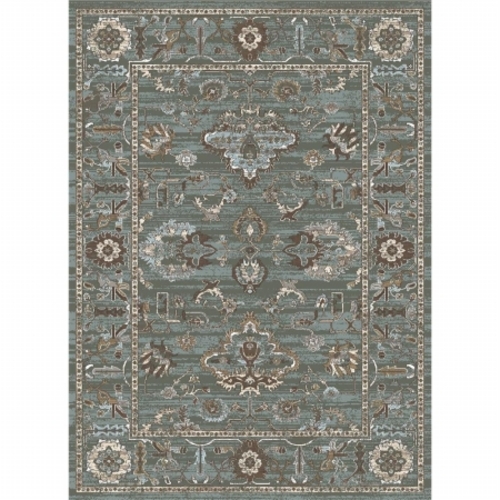 Radici USA 3562-0052-GREEN Colosseo Area Rug- Green - 7 ft. 10 in. x 1