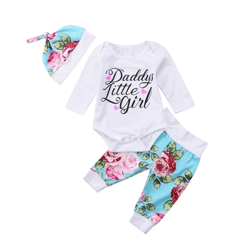 Casual Little Girl Newborn Baby Romper