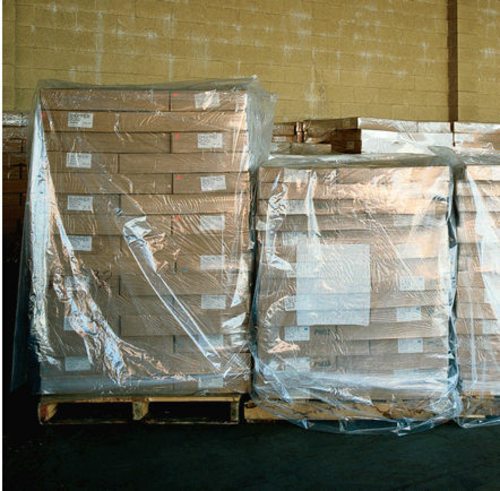 Box Partners PC101 36 in. x 24 in. x 43 in. - 2 Mil Clear Pallet Cover