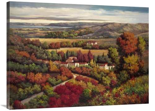 Global Gallery GCS-131277-3040-142 30 x 40 in. Villagio Distante II Ar