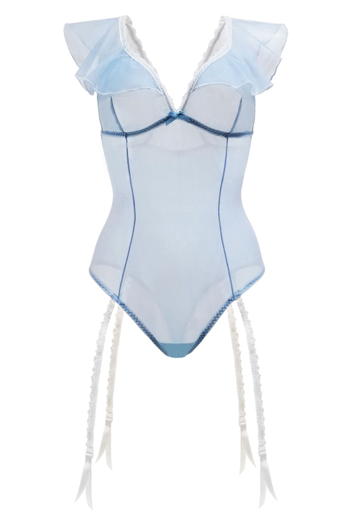 Blue Daquiri  Teddy  - Powder Blue - Large/  X-Large