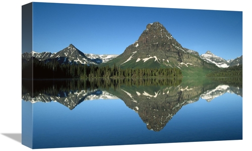 Global Gallery GCS-451969-1218-142 12 x 18 in. Sinopah Mountain Reflec