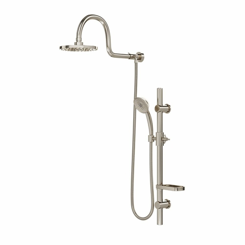 Pulse Aqua Rain Shower System, Silver