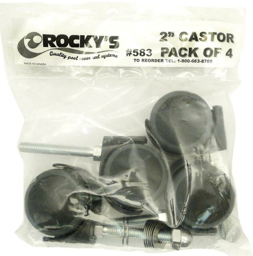 Rocky RR583 2 in. Castors - Pack of 4