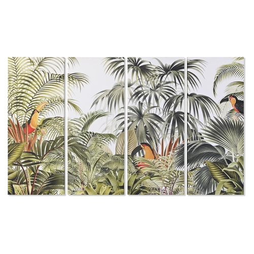 Painting DKD Home Decor Tropical (160 x 3,8 x 100 cm)