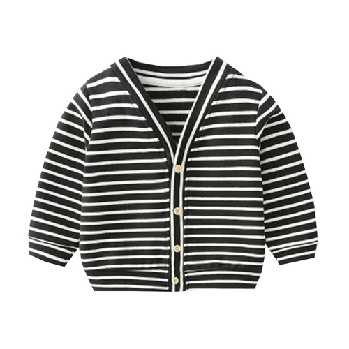 Toddler Baby Boys Girls Long Sleeve Winter Striped