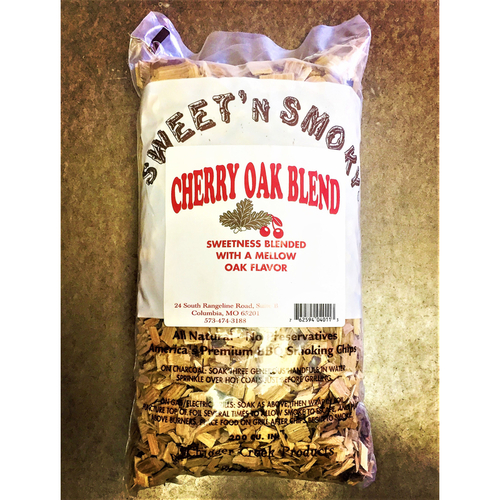 Chigger Creek 8685224 200 cu. in. Sweet N Smoky Cherry Oak Blend Wood 