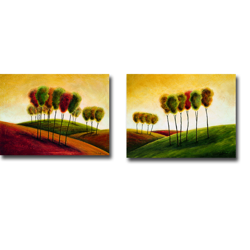 Artistic Home Gallery 1216AM512TG A New Morning I & II by Michael Klun