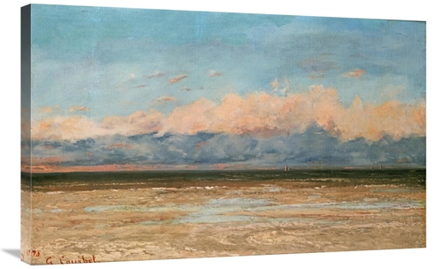 Global Gallery GCS-266108-36-142 36 in. The Sea at Palavas Art Print -