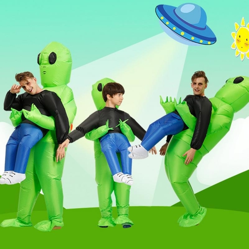 Waterproof Funny Unisex Halloween Alien Adult Kids