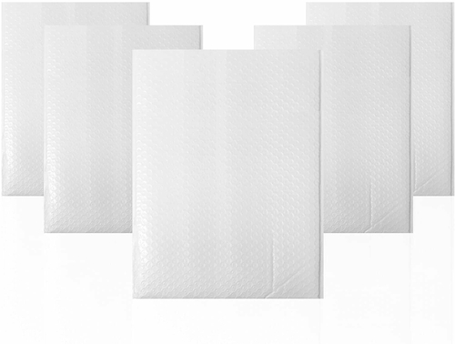Pack of 25 White Poly Bubble Mailers 9.5 x 13.5 Cushion Padded
