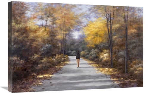 Global Gallery GCS-393980-2030-142 20 x 30 in. Quiet Walk Art Print - 