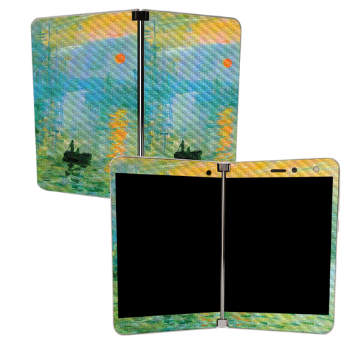 MightySkins CF-MISURDUO-Impression Sunrise Carbon Fiber Skin for Micro