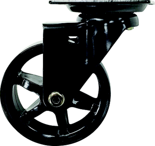 Shepherd Hardware 6275 3 in. Swivel Caster Wheel, Black