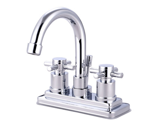 Kingston Brass KS8661DX 4 Inch Center Lavatory Faucet - Polished Chrom
