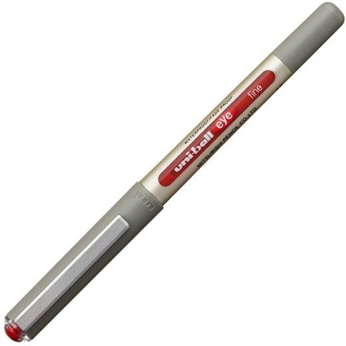 Liquid ink pen Uni-Ball Rollerball Eye Fine UB-157 Red 0,7 mm (12