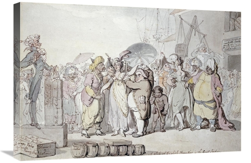 Global Gallery GCS-267207-30-142 30 in. A Sale of English Beauties Art