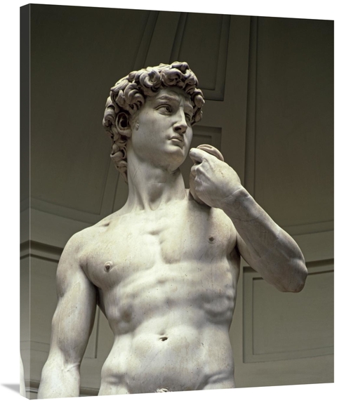 Global Gallery GCS-282514-36-142 36 in. David - Detail II Art Print - 