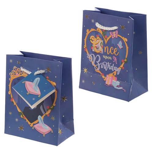 Happy Birthday Princess Design Small Gift Bag