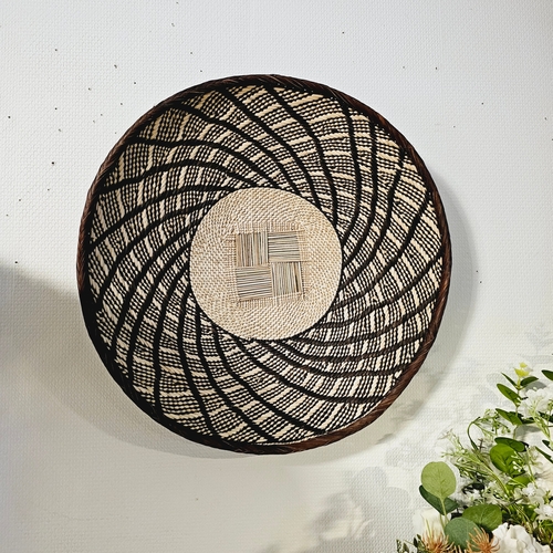 Large | 50cm | Handmade African Wall Baskets | Zimbabwe Baskets | Boho