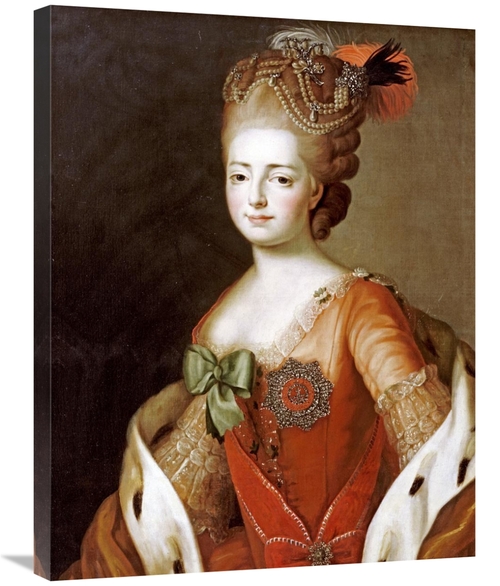 Global Gallery GCS-268484-30-142 30 in. Portrait of Maria Fedorovna Ar