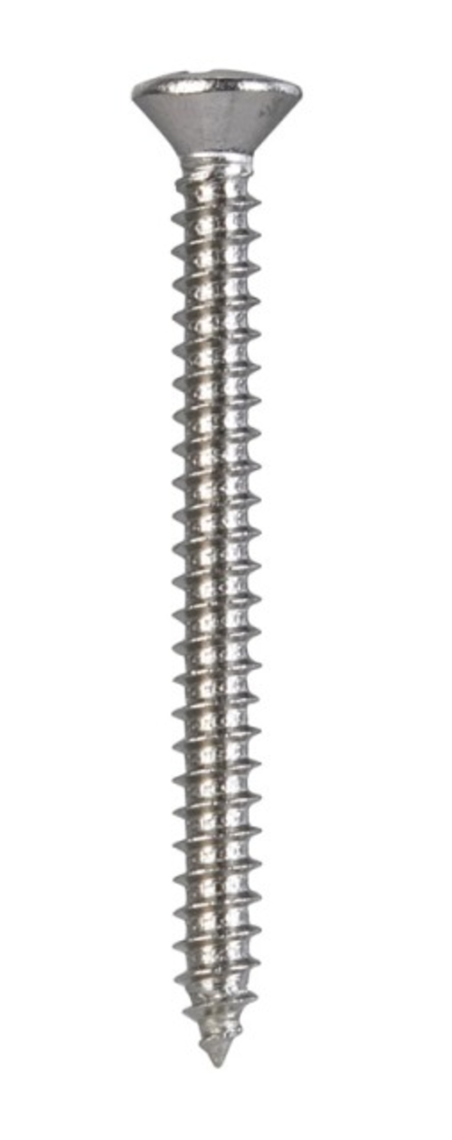 Hillman 823630 6 x 1.5 in. Phillips Oval Head Sheet Metal Screw  Stain