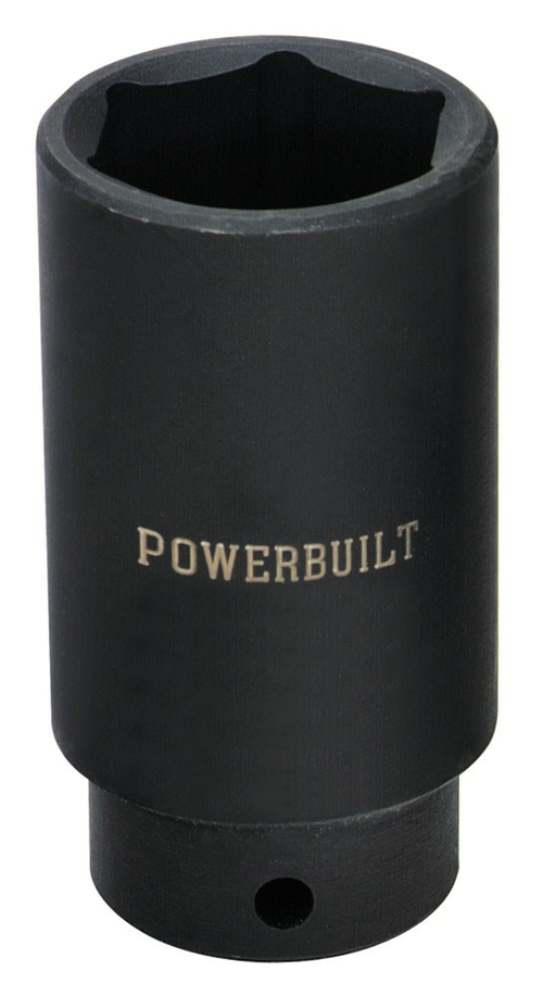 Powerbuilt 1/2in Drive x 30mm Axle Nut Socket - 648469