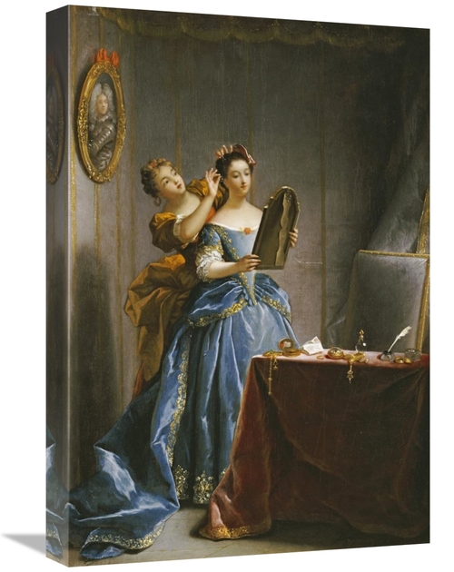 Global Gallery GCS-267070-22-142 22 in. A Lady at Her Toilet Art Print