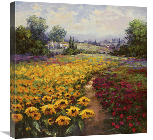 Global Gallery GCS-121426-2424-142 24 x 24 in. Tuscan Pleasures I Art 